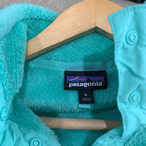 Patagonia Women’s Vjosa Green Re-Tool Snap-T Pullover Fleece - Picture 5 of 6